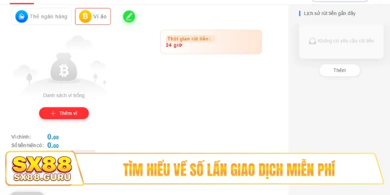 Tìm hiểu về số lần giao dịch miễn phí
